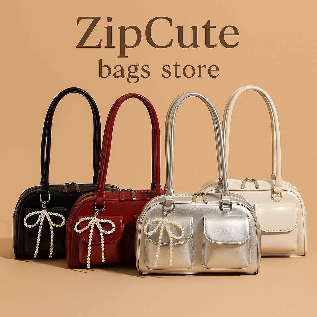 Women Bags For Airport - Fashionable Underarm Bow Bag for Women
