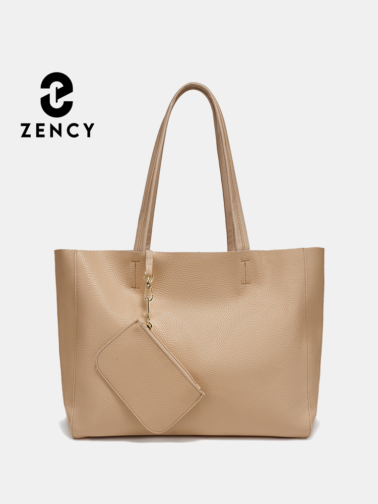 Women'S Tote Bags For Work - Zency Genuine Leather Large Tote Bags