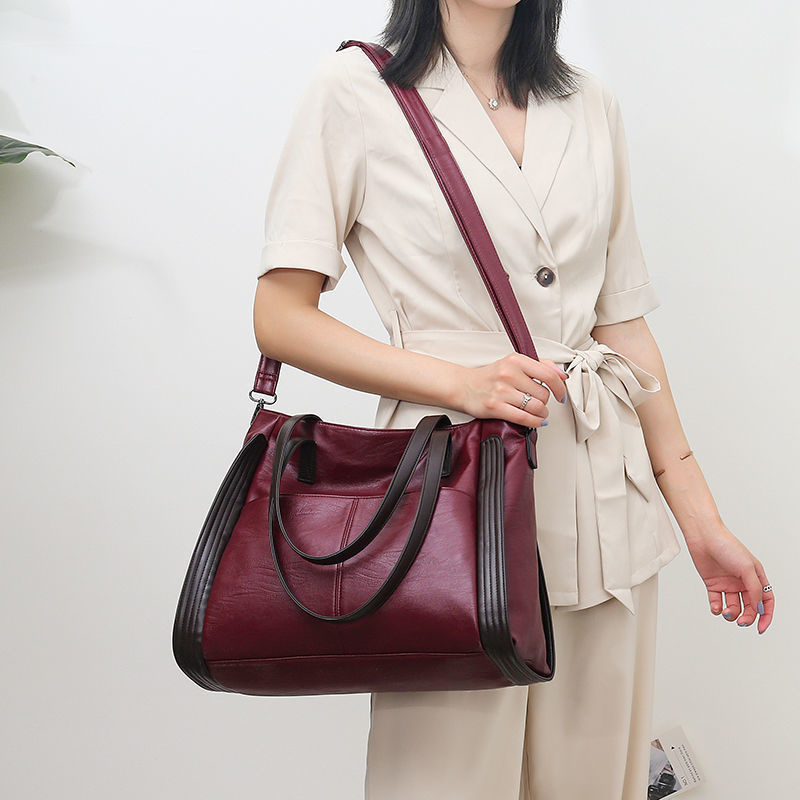 Women Bags For Airport - New Big Black Shoulder Bags for