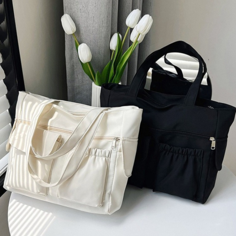 Women'S Tote Bags For Work - Women's Multi Pocket Handbag with Large