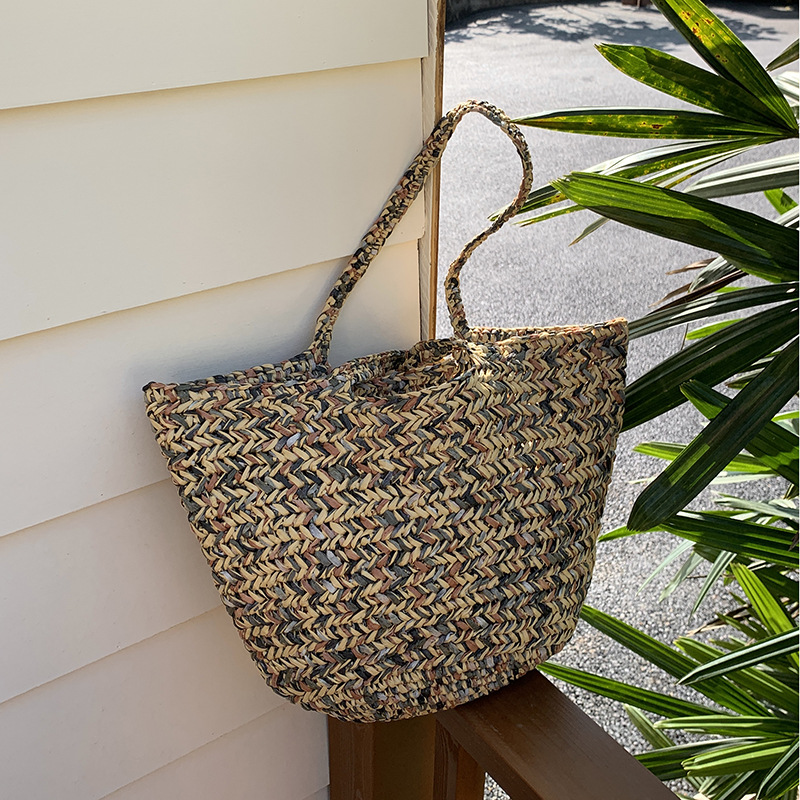 Women'S Bags Holiday - Summer New Handmade PP Grass Woven