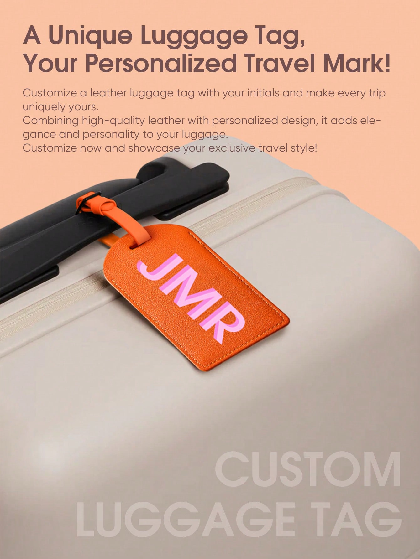 Personalized Initial Luggage T - огляд і ціна Women Bags Gift