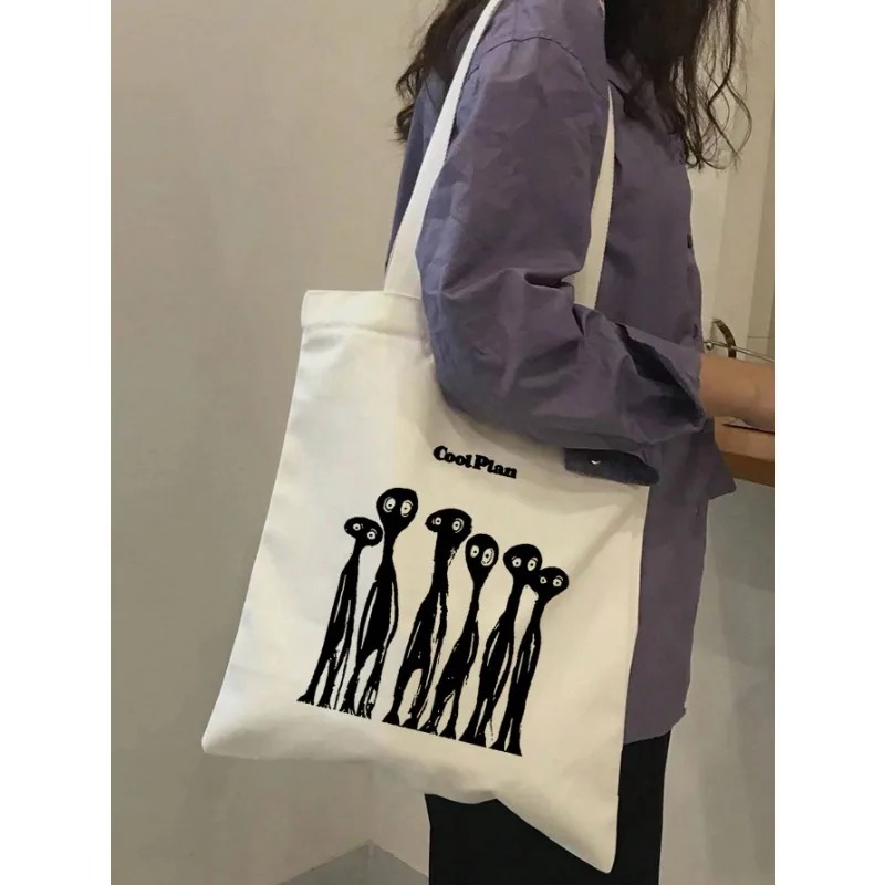ROMWE Kawaii Bow Pattern Canva - огляд і ціна Women'S Tote Bags For Work