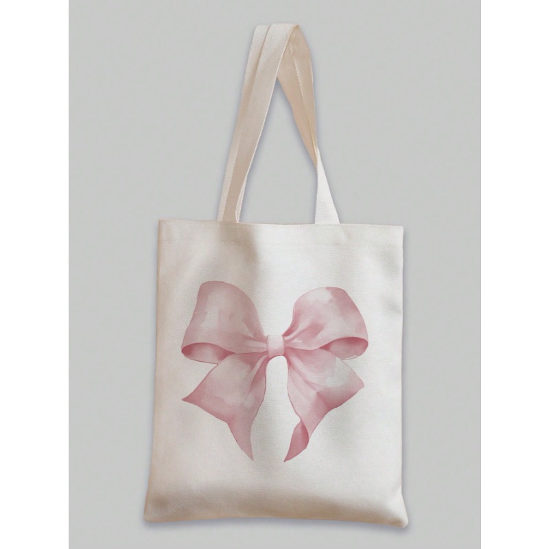 ROMWE Kawaii Bow Pattern Canva - огляд і ціна Women'S Tote Bags For Work