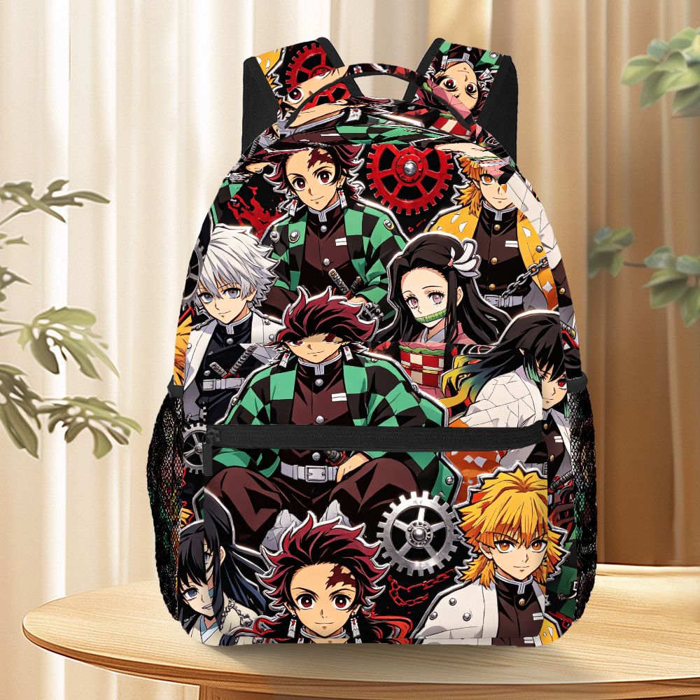 Demon Slayer Anime Backpack Ta - огляд і ціна Mesh Net Bag