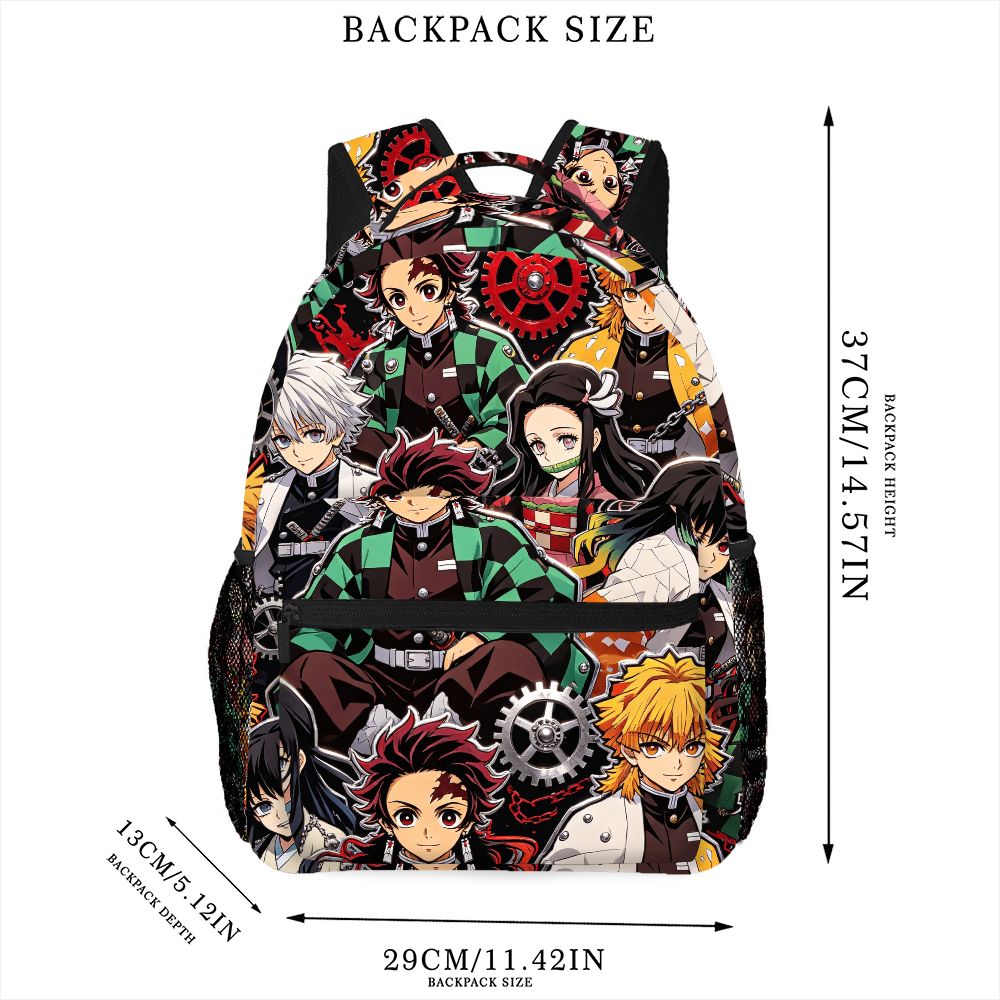 Demon Slayer Anime Backpack Ta - огляд і ціна Mesh Net Bag