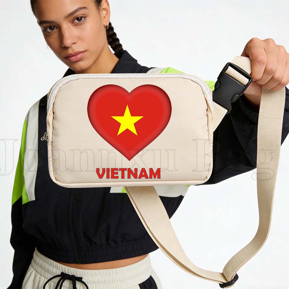 Vietnam Heart Flag Sport Waist - огляд і ціна Women Bags Vietnam