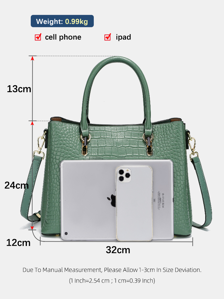 Zency Women's Genuine Leather  - огляд і ціна Women'S Tote Bags For Work