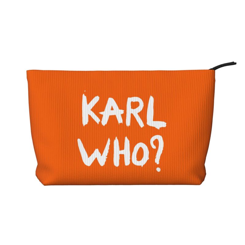 Karl Who Slogan Makeup Bag for - огляд і ціна Women'S Karl Bags