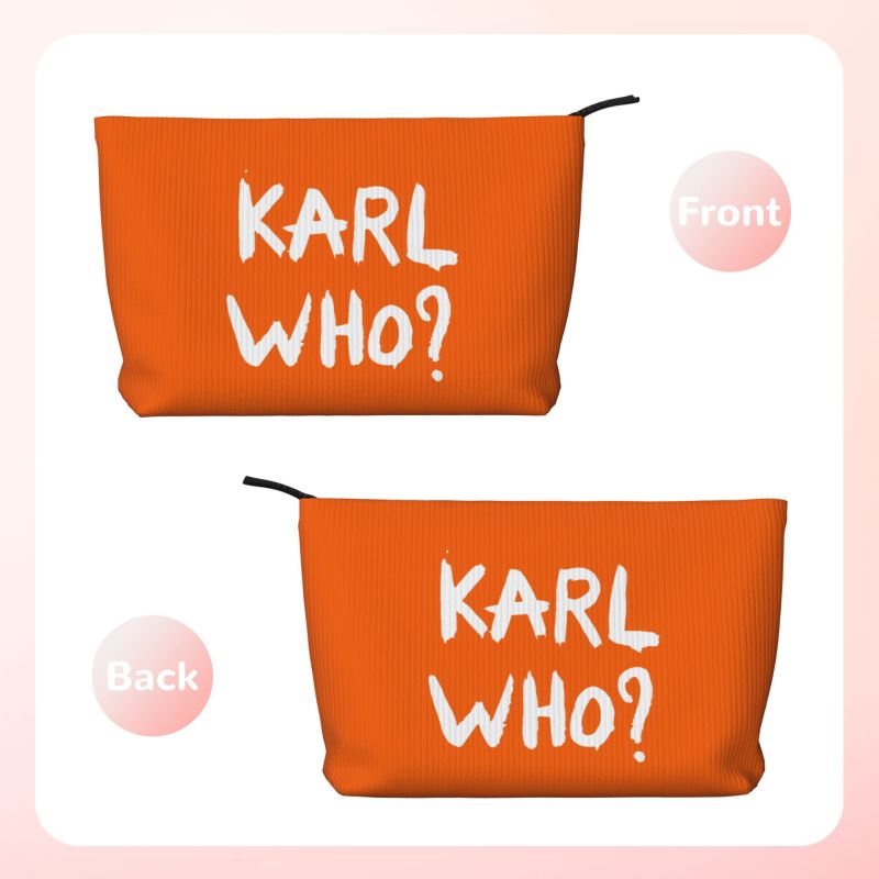 Karl Who Slogan Makeup Bag for - огляд і ціна Women'S Karl Bags