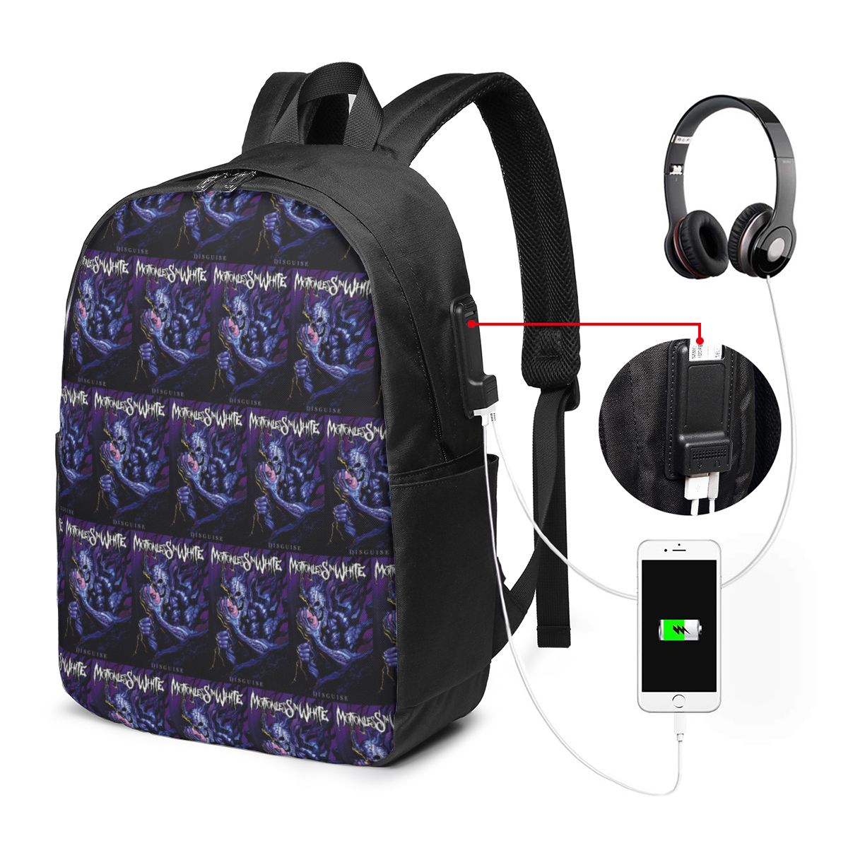 Motionless In White Backpack T - огляд і ціна Women'S Bag