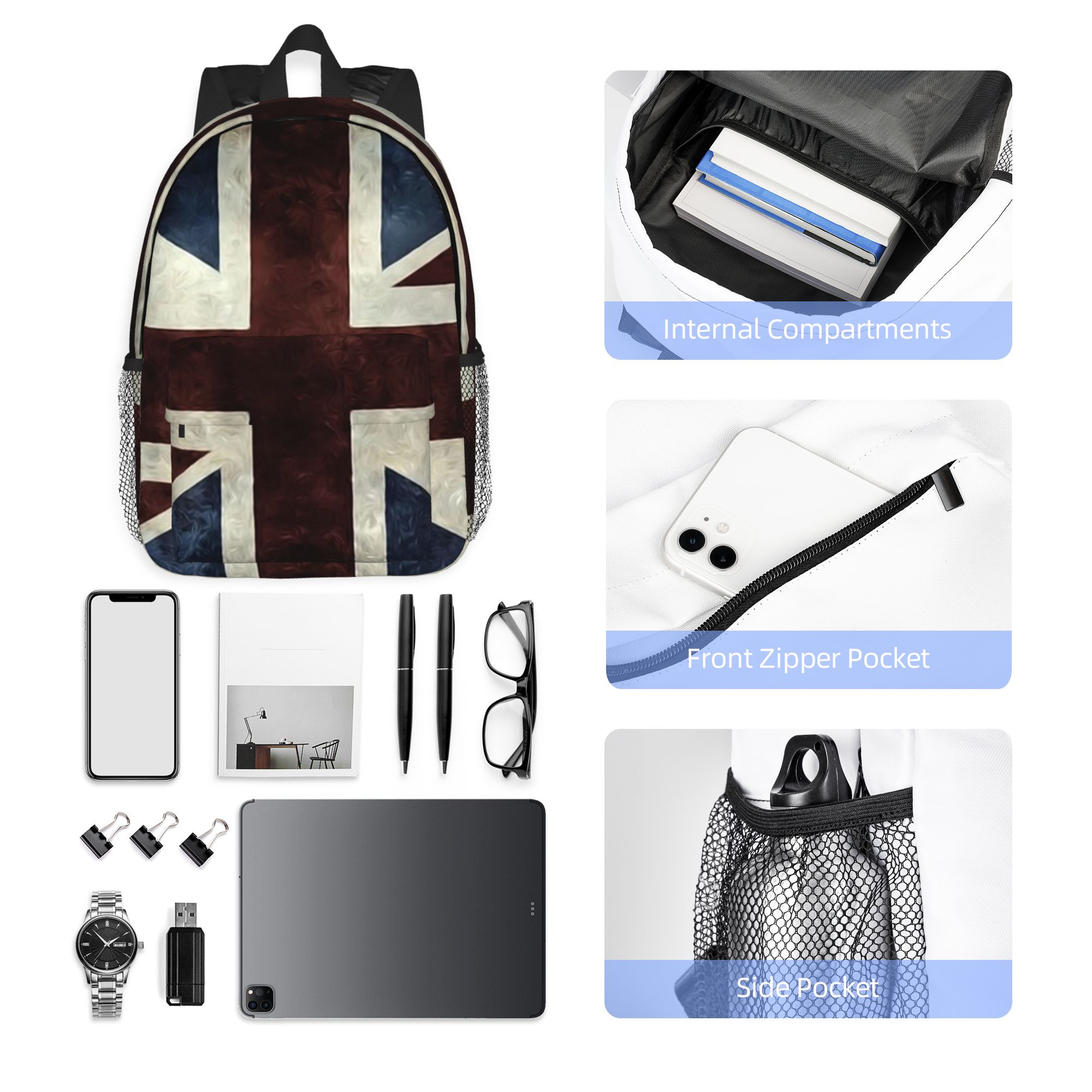Union Jack Flag Of The UK Back - огляд і ціна Women Bags Uk Sale