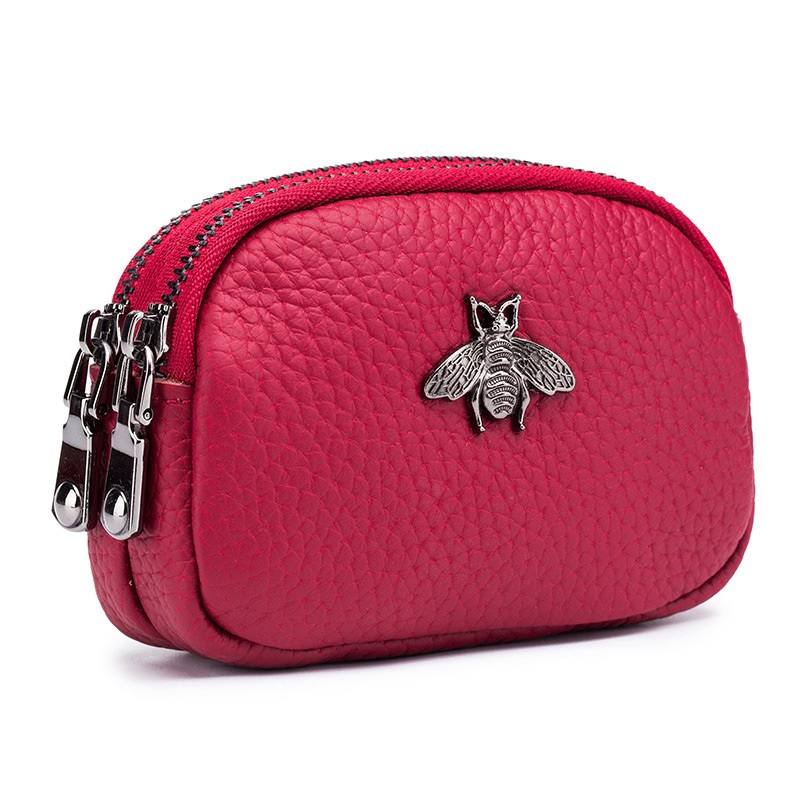 Women Cowhide Double Zipper Po - огляд і ціна Women Bags Ck