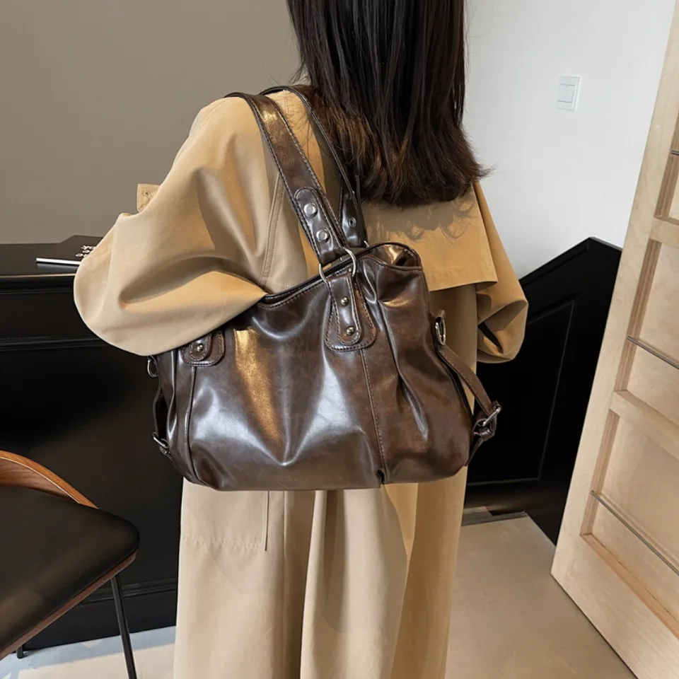 Retro Brand Roomy Shoulder Bag - огляд і ціна Women Bags For Airport
