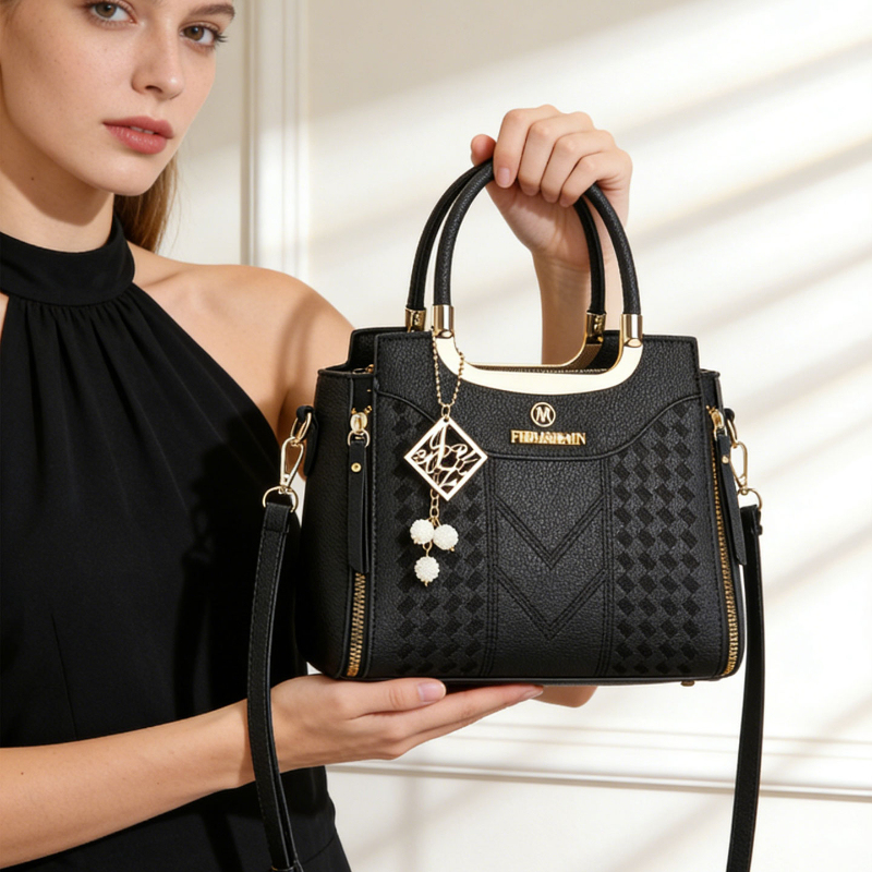 3-piece handbag set made of ly - огляд і ціна Women Bags Gift