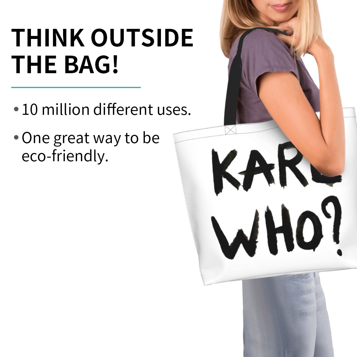 Custom Karl Who Grocery Shoppi - огляд і ціна Women'S Karl Bags