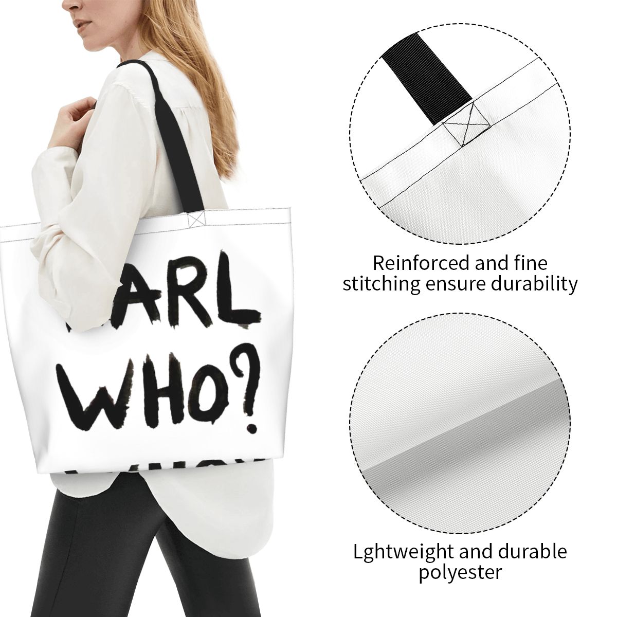 Custom Karl Who Grocery Shoppi - огляд і ціна Women'S Karl Bags