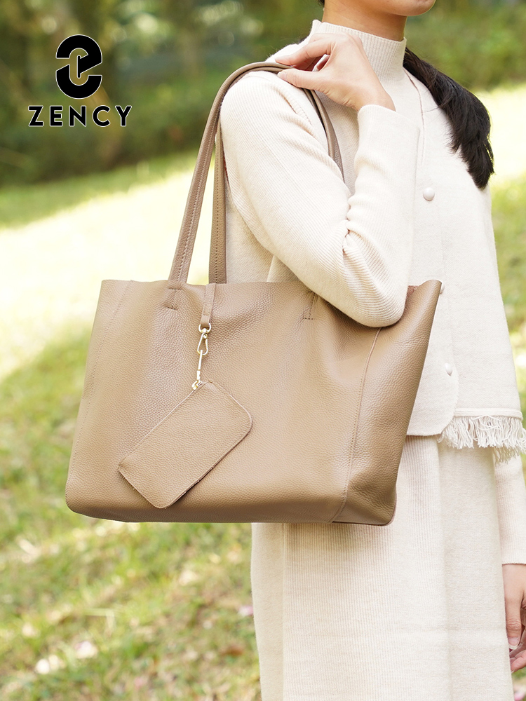 Zency Genuine Leather Large To - огляд і ціна Women'S Tote Bags For Work