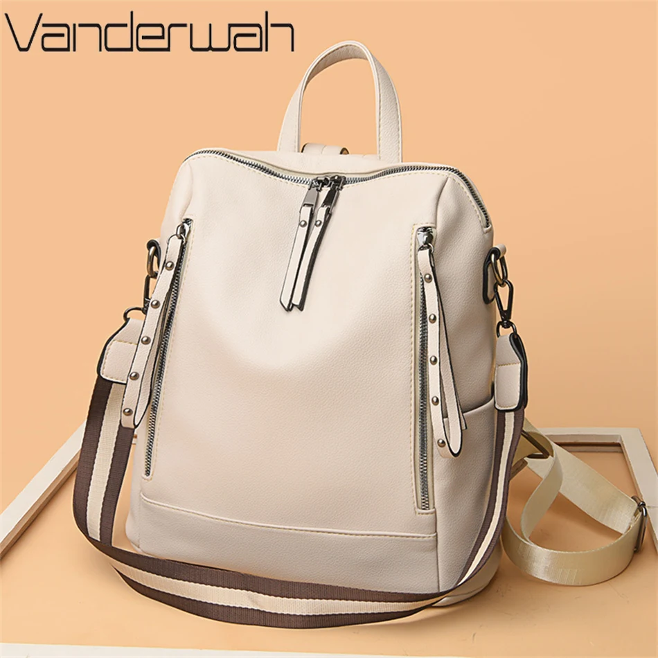Brand Luxury Backpacks Soft Le - огляд і ціна Women'S Young Bags