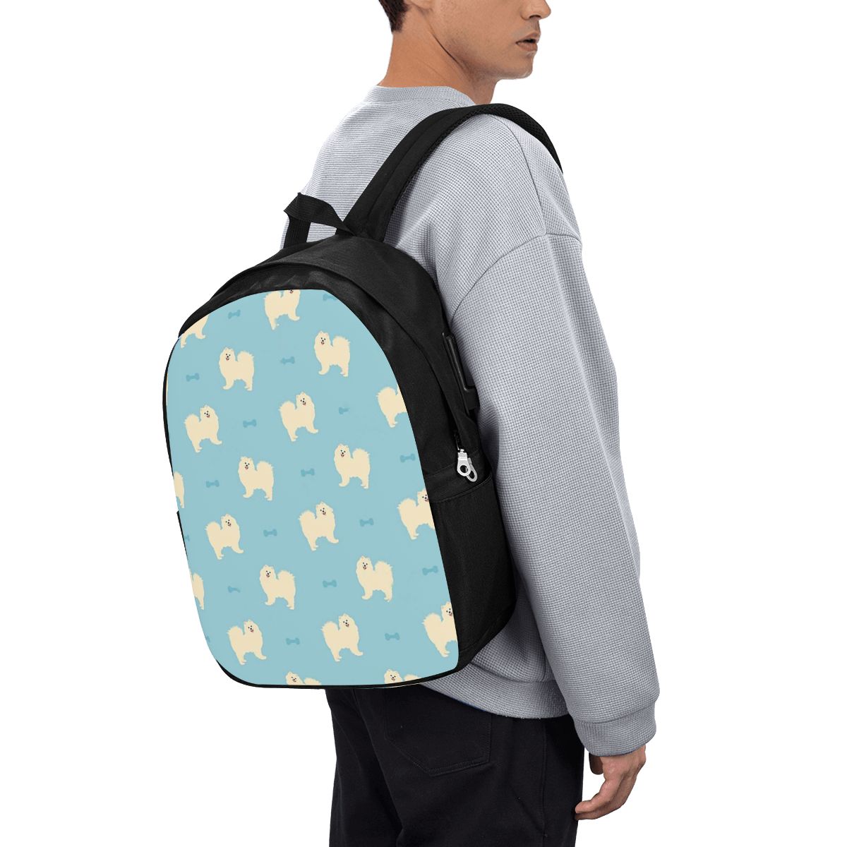 Samoyed Dog Backpack Travel No - огляд і ціна Women'S Bag