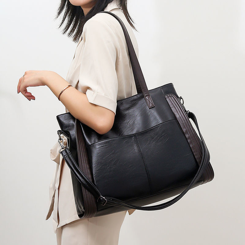 New Big Black Shoulder Bags fo - огляд і ціна Women Bags For Airport