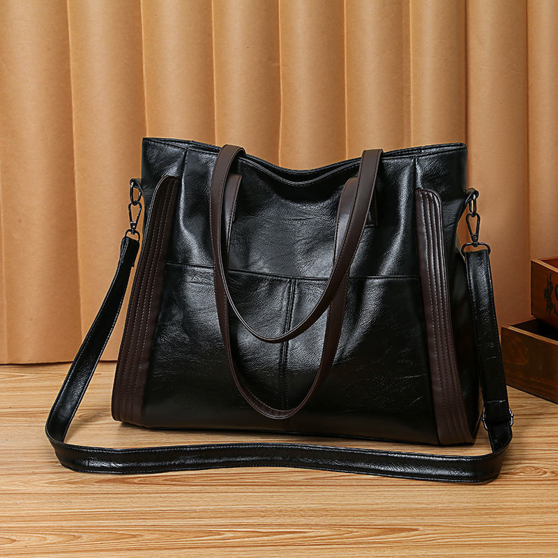 New Big Black Shoulder Bags fo - огляд і ціна Women Bags For Airport