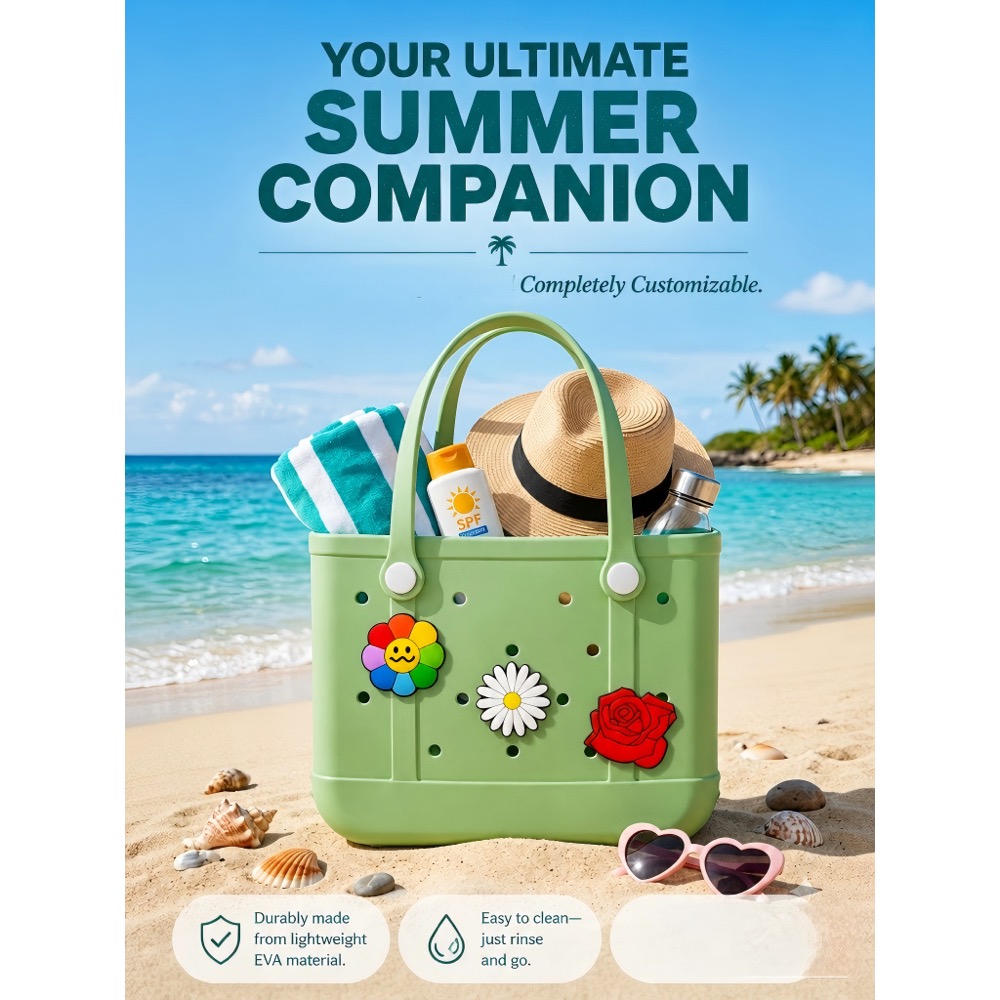 Ladies Oversized Rubber Beach  - огляд і ціна Women Bags Gift