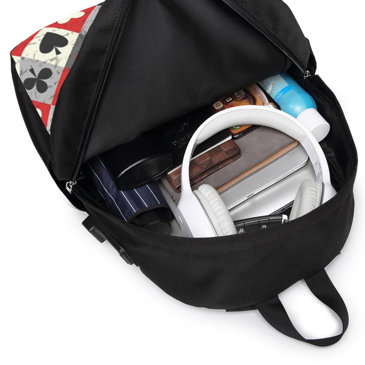 Playing Cards Poker Print Back - огляд і ціна Women'S Bag