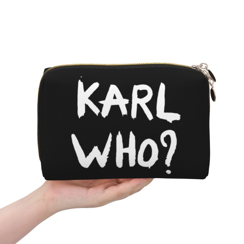 Karl Who Print Leather Makeup  - огляд і ціна Women'S Karl Bags