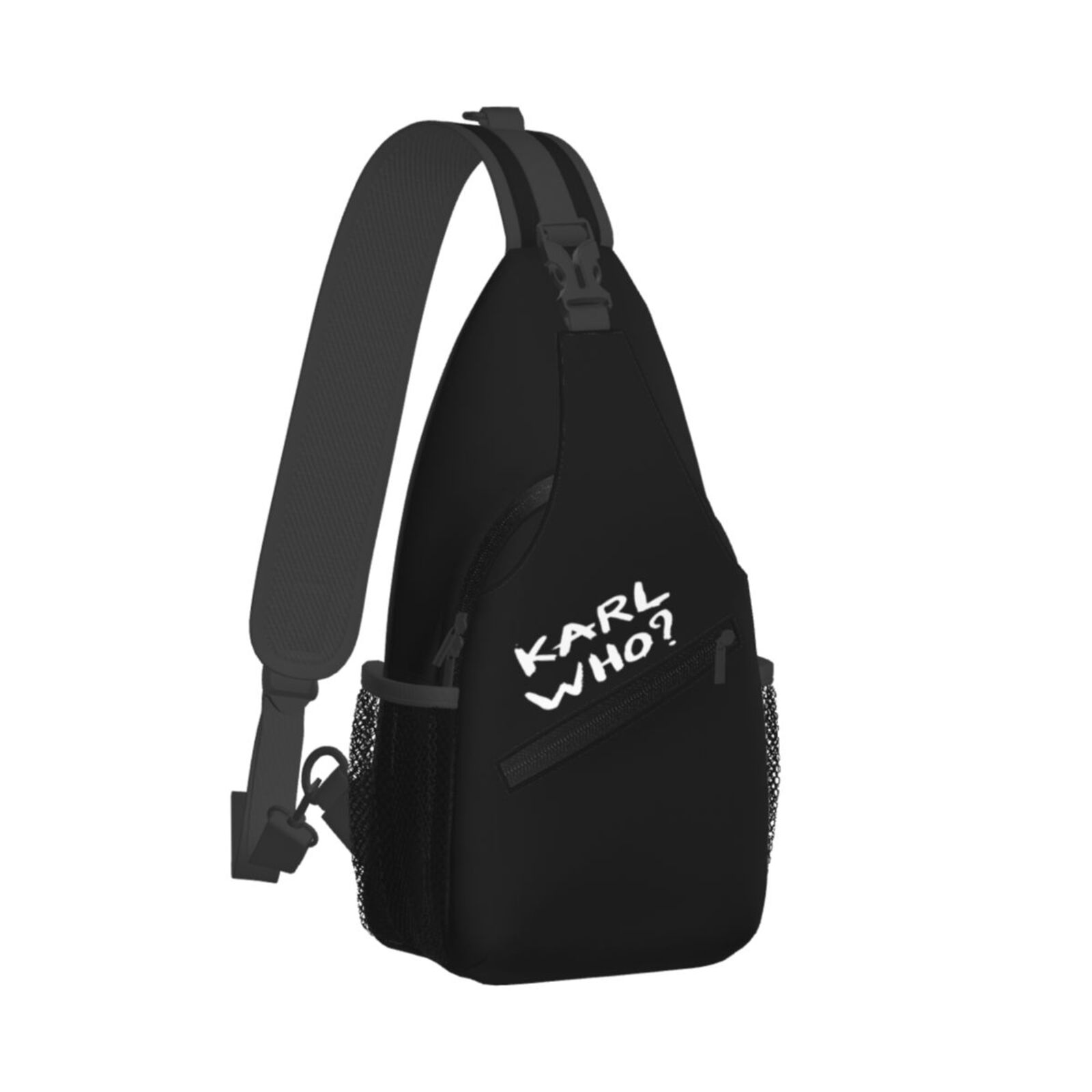 Karl Who Text Pattern Chest Ba - огляд і ціна Women'S Karl Bags