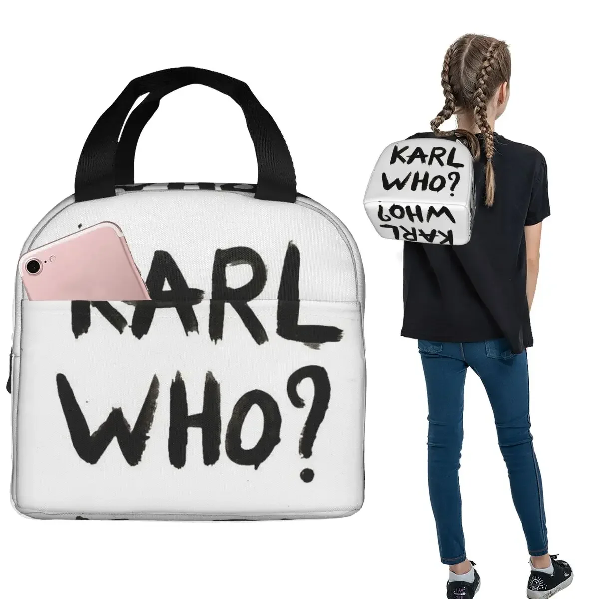 Karl Who Insulated Lunch Bag f - огляд і ціна Women'S Karl Bags