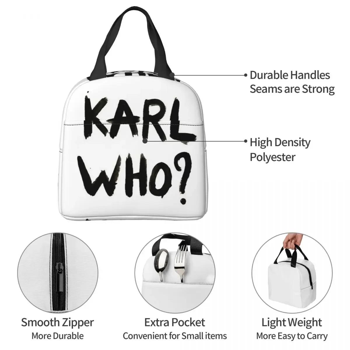 Karl Who Insulated Lunch Bag f - огляд і ціна Women'S Karl Bags