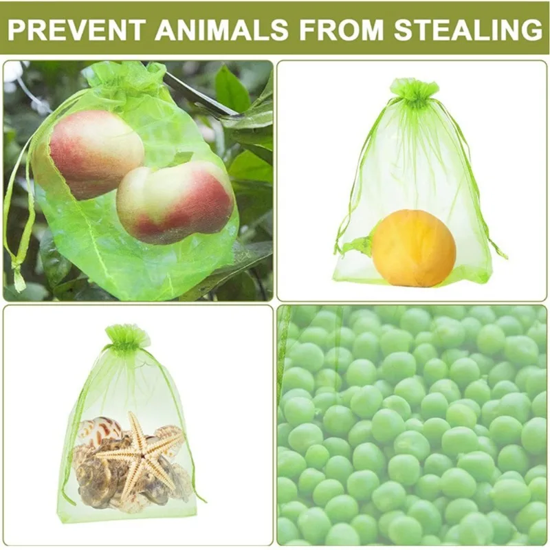 50pcs 20x30cm Fruit Protection - огляд і ціна Mesh Net Bag