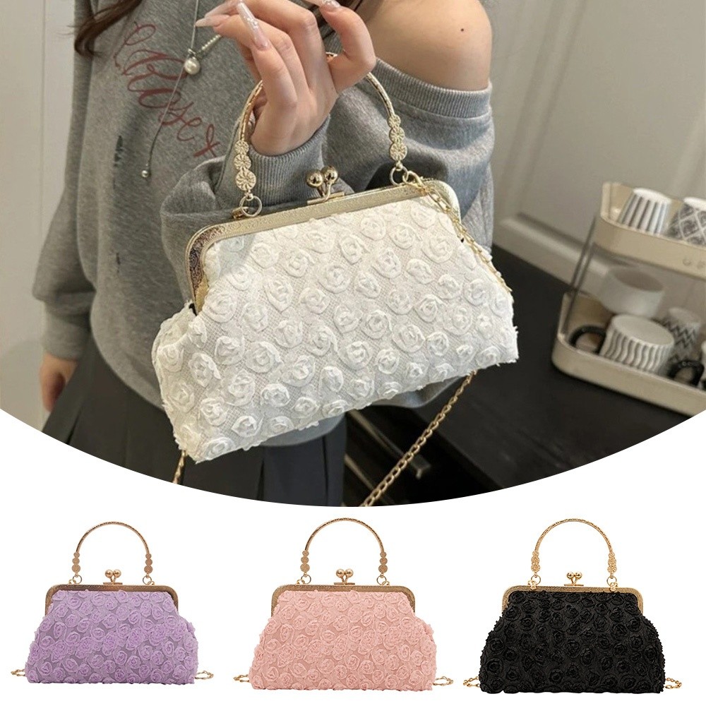 Luxury Clip Shoulder Bag 3D Fl - огляд і ціна Women'S Bags Holiday