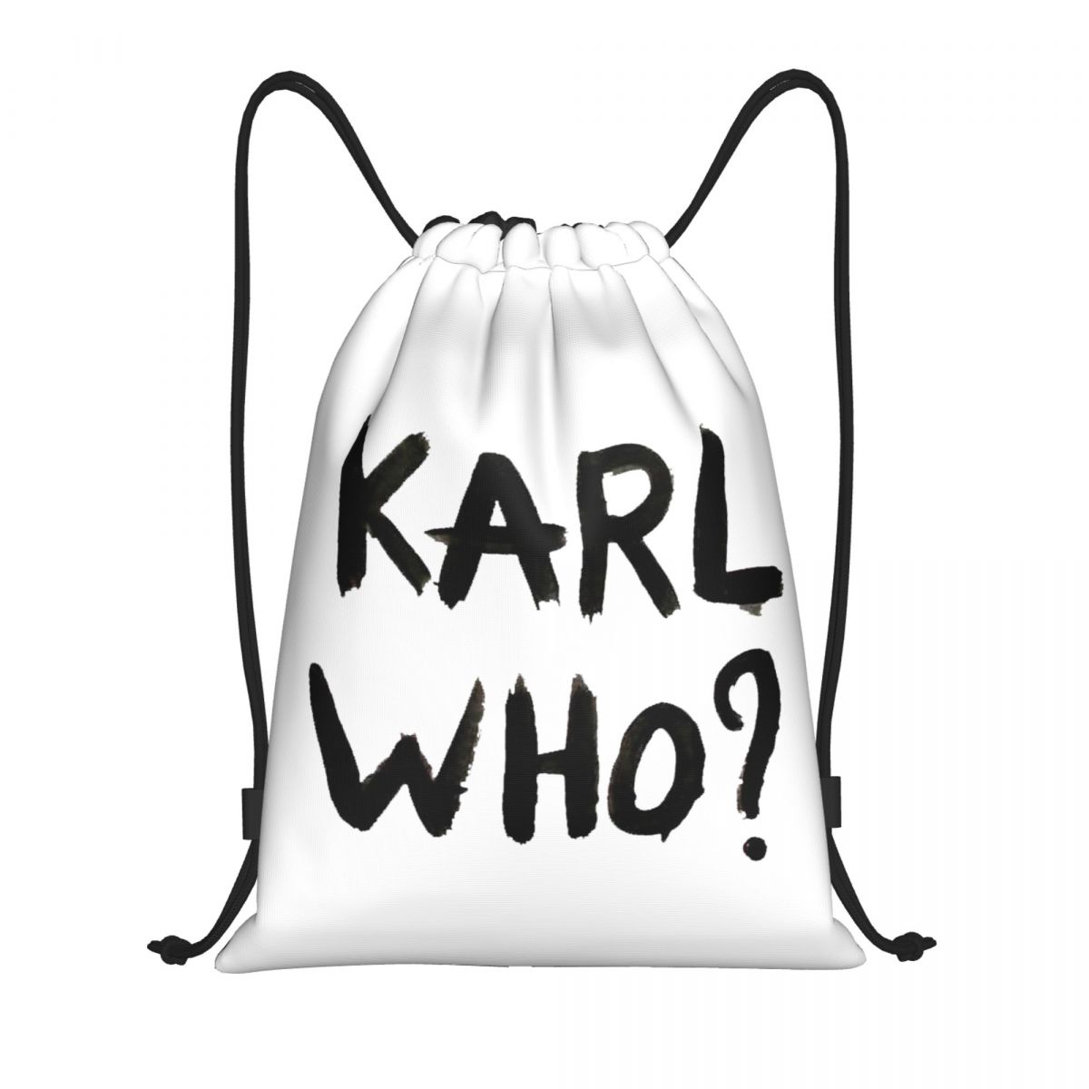 Custom Karl Who Drawstring Bag - огляд і ціна Women'S Karl Bags