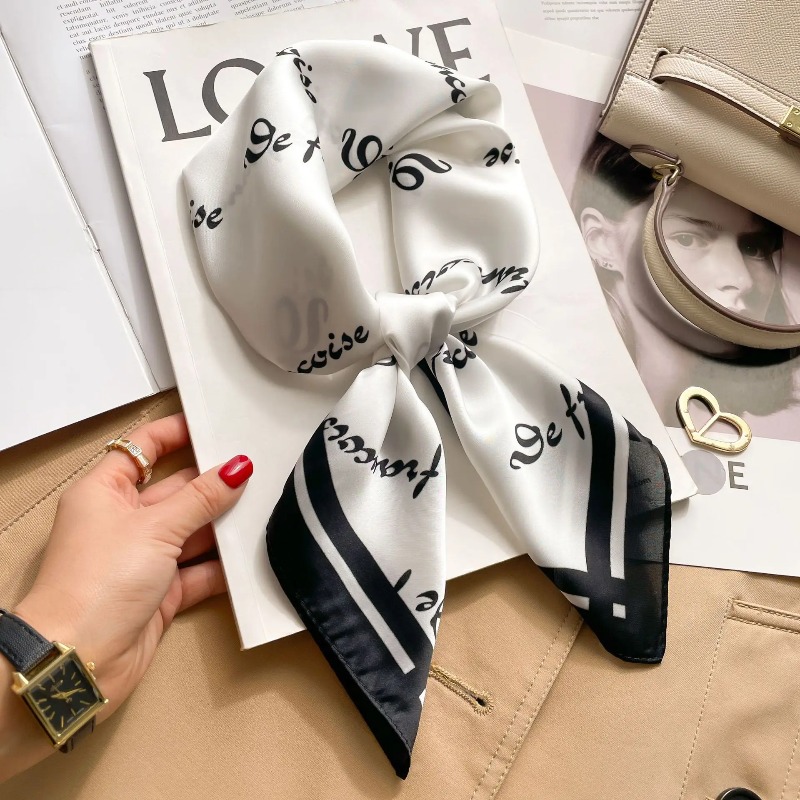Women Luxury Silk Satin Square - огляд і ціна Women Bags Online