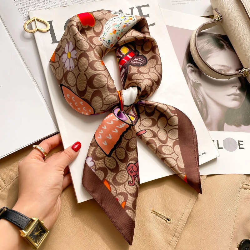 Women Luxury Silk Satin Square - огляд і ціна Women Bags Online
